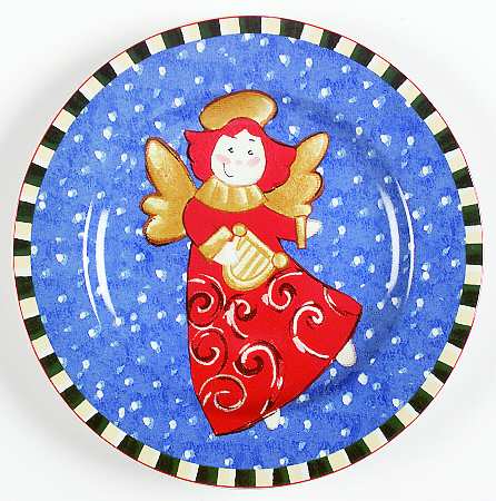 Festive Friends Salad/Dessert Plate