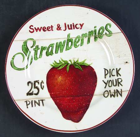 Farmstand Fruit Salad Plate