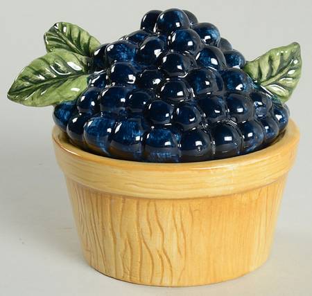Farmstand Fruit Stacking Figure Salt & Pepper Set