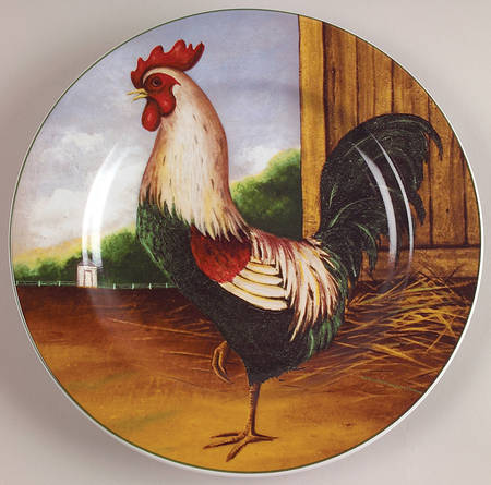 On the Farm Salad Plate
