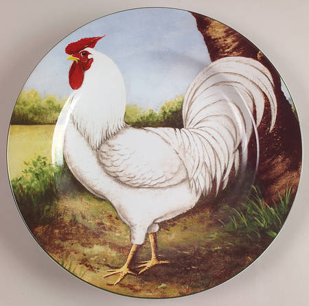 On the Farm Salad Plate