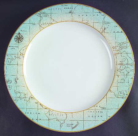 Lighthouse Harbor 12" Chop Plate (Round Platter)