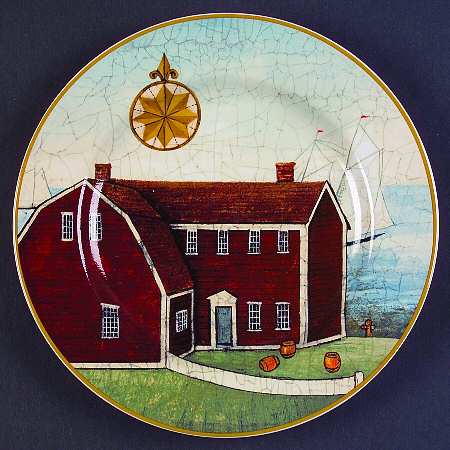 Lighthouse Harbor Salad Plate