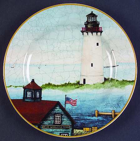Lighthouse Harbor Salad Plate