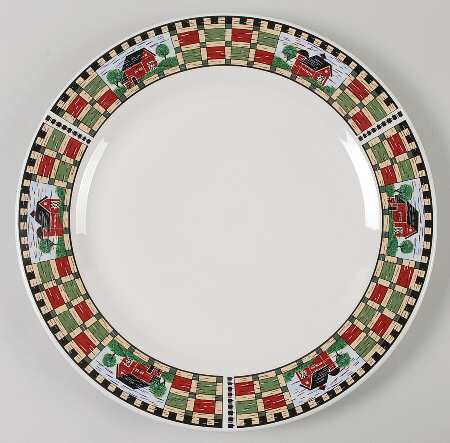 Homestead 12" Chop Plate (Round Platter) by Sakura