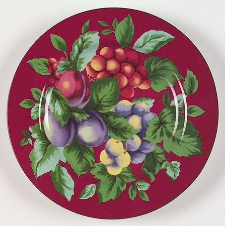 Burgundy Sonoma Salad Plate