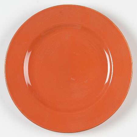 Lucca Persimmon (Orange) Salad Plate