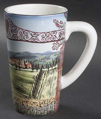 Tuscan Travels Latte Mug