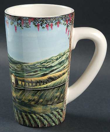 Tuscan Travels Latte Mug