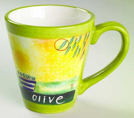 Tapas Green Mug