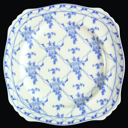 Rose Brocade Salad/Dessert Plate