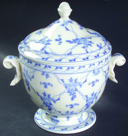 Rose Brocade Small Ginger Jar & Lid