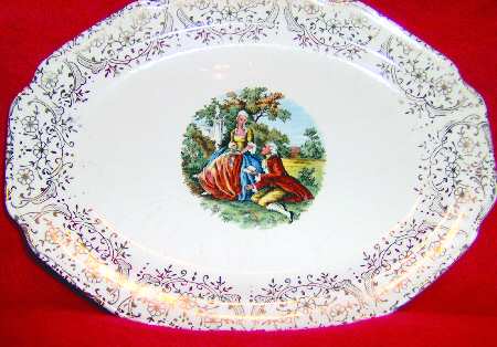 SAB77 14" Oval Serving Platter