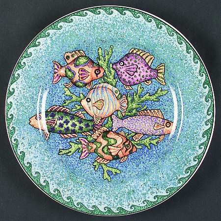 Fish Fantasia Salad Plate