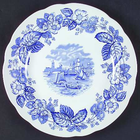 Old Salem (Blue Room Collection) by Spode