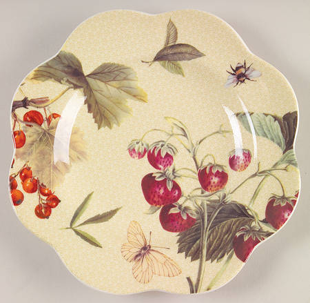 Fruit Haven Canape Plate by Spode