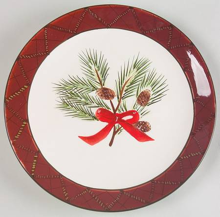 Holiday Greens Dinner Plate