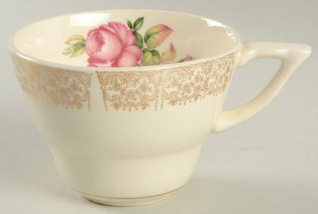 Duchess Rose Flat Cup