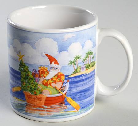 Coastal Christmas Mug