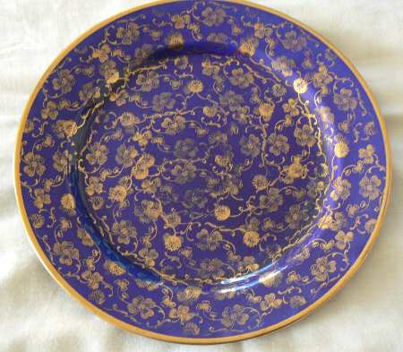 Mazarine Blue and Gold by Sebring Pottery