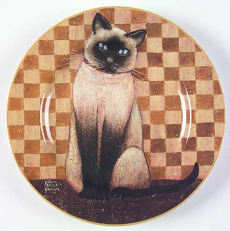 Country Kitties Salad/Dessert Plate