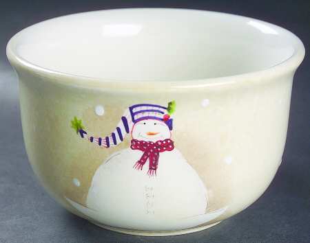 Snowmates Cream Soup/Cereal Bowl