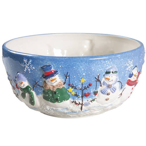 Button Tree Button Up 10" Round Serving Bowl