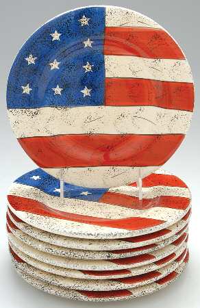 Colonial (No Trim) (Set of 8) Salad Plates