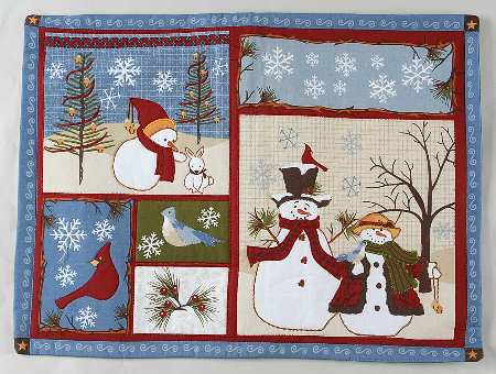 Forest Friends Rectangular Cloth Placemat by St Nicholas Square