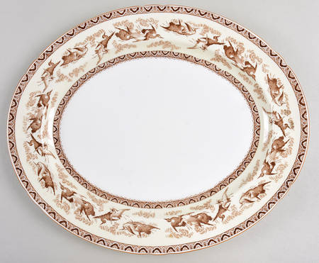 12778 (Scallop) 14" Oval Serving Platter