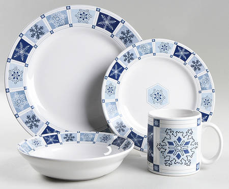 Winter Frost 4 Piece Place Setting