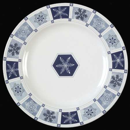 Winter Frost Salad Plate