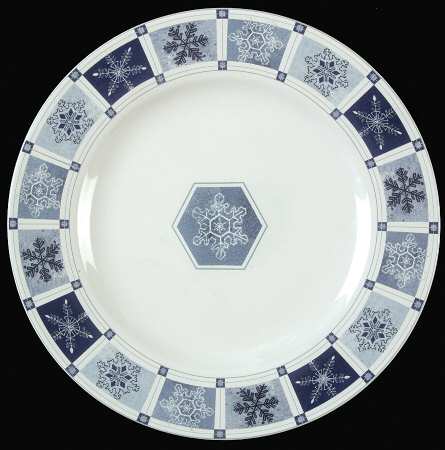 Winter Frost Salad Plate