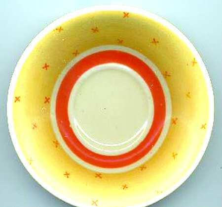 Tyrol Orange Yellow by Susie Cooper