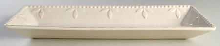 Sorrento Ivory 18" Rectangular Tray by Signature