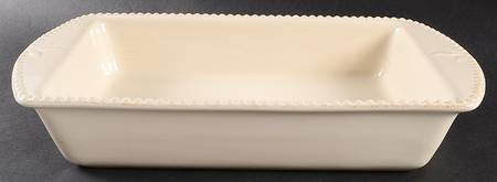 Sorrento Ivory 16" Rectangular Baker by Signature