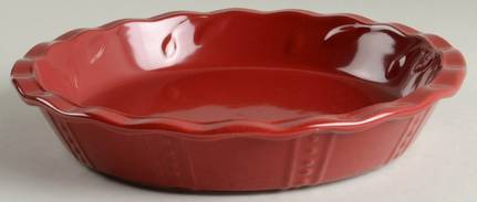 Sorrento Ruby 10" Pie Baking Plate