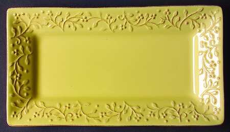 Chelsea Butter (Yellow) Rectangular Tray 11"