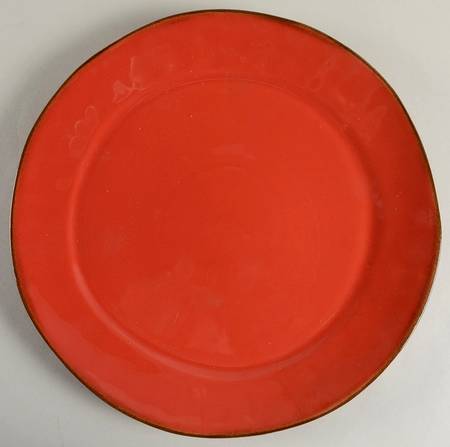 Cantaria Poppy Red Service Plate (Charger)