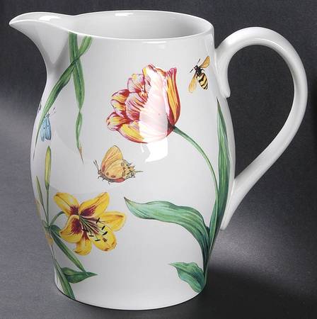 English Floral 58 Oz Pitcher