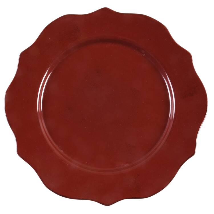 A la Carte Burgundy Salad Plate