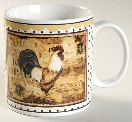 Retro Rooster Mug