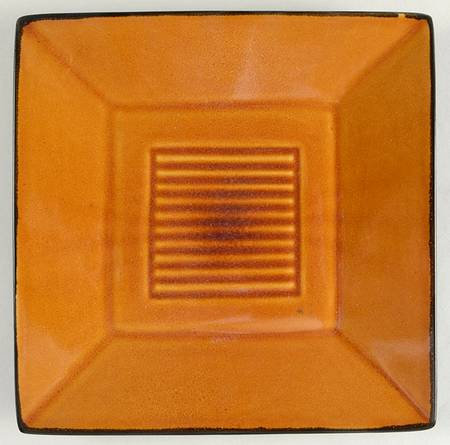Mandalay Brown (Square) Salad Plate