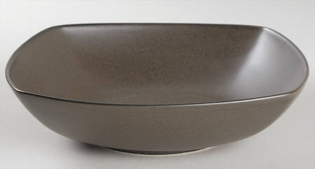 Simplicity Brown Square Soup Bowl