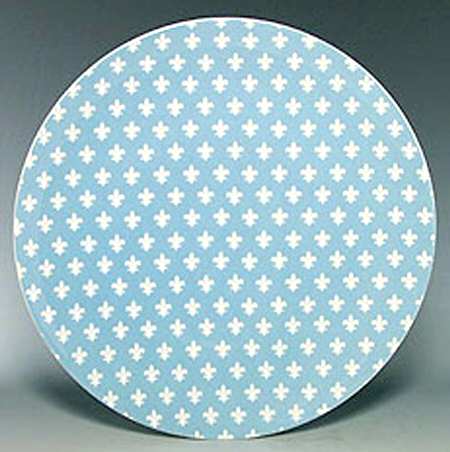 Fleur de Lis Blue by Studio Nova