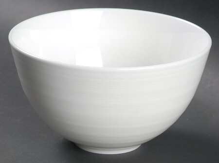 Spin White Fruit/Dessert (Sauce) Bowl