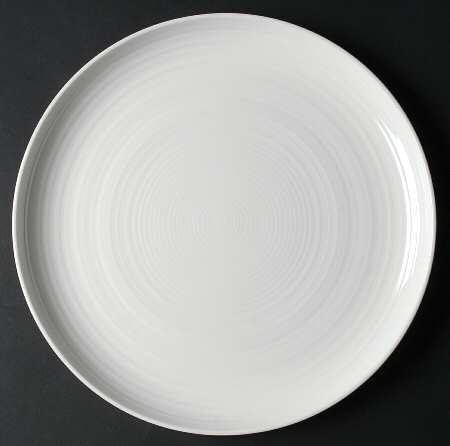 Spin White 12" Chop Plate (Round Platter)