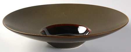 Kyoto Bronze 11" Hors d'Oeuvre Plate