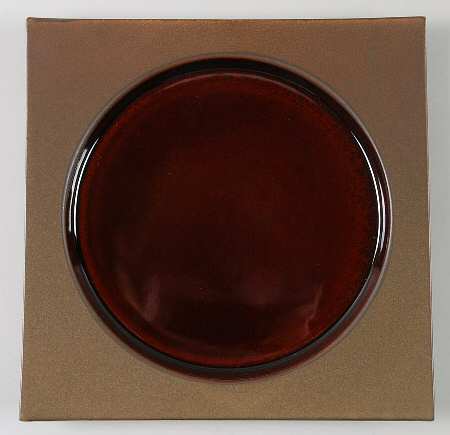 Kyoto Bronze Square Dinner Plate