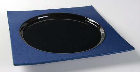 Kyoto Blue Square Dinner Plate